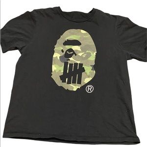 Authentic A Bathing Ape / Undefeated Mens XL Tee
